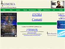 Tablet Screenshot of comusica.name